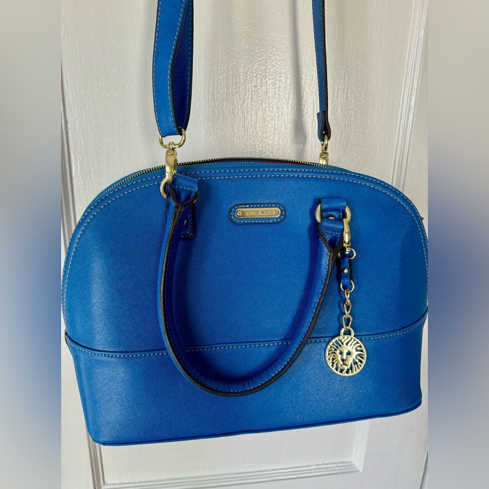 Anne Klein Cobalt Crossbody Bag